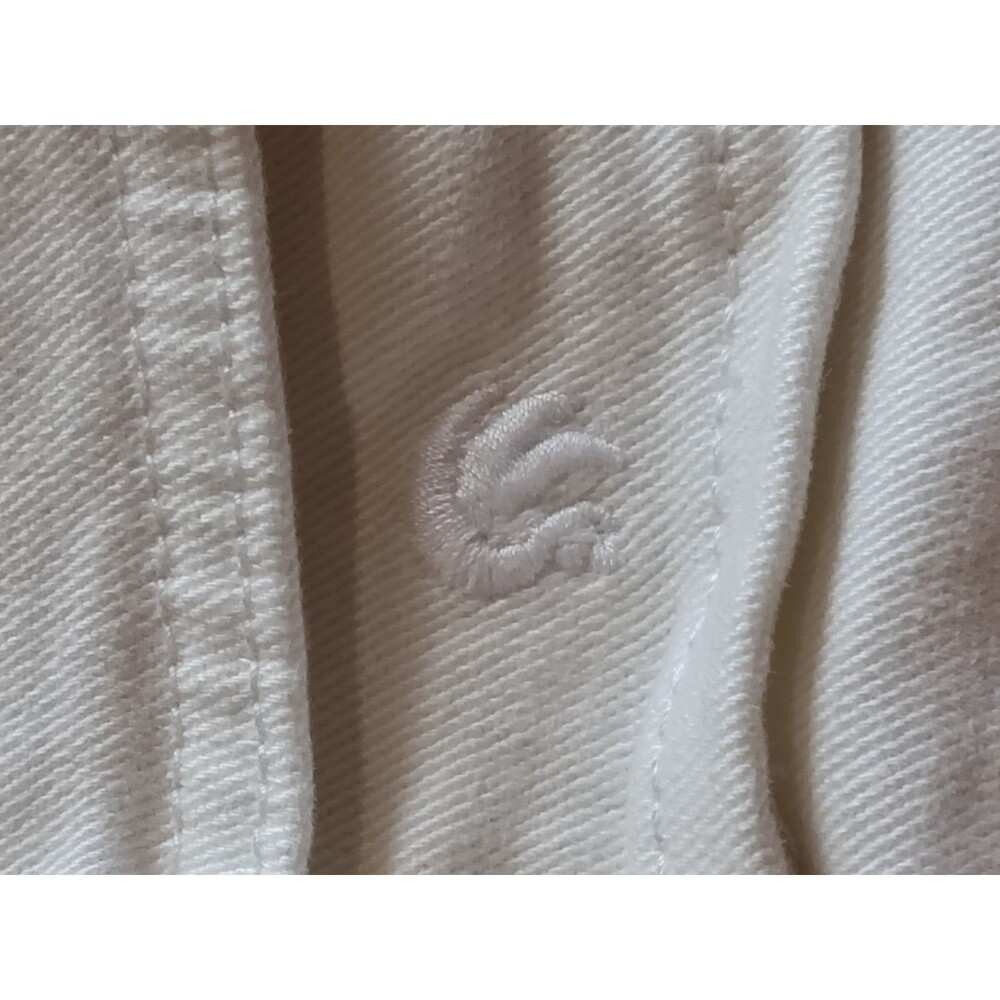 Gloria Vanderbilt Amanda Slimming White Capri Jeans Women Sz 12 - Picture 13 of 14
